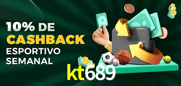 10% de bônus de cashback na kt689